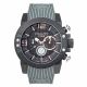 RELOJ MULCO TWO CON CORREA GRIS DE SILI, CAJA DE ACERO INOXIDABLE, CABALLERO