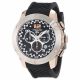 RELOJ MULCO PRIX CON CORREA NEGRA DE SILI, CAJA DE ACERO INOXIDABLE, CABALLERO