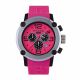 MULCO MWATCH CON CORREA FUSCIA DE SILI, CAJA DE ACERO INOXIDABLE, DAMA