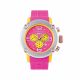 MULCO MWATCH CON CORREA FUSCIA DE SILI, CAJA DE ACERO INOXIDABLE, DAMA