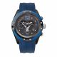 RELOJ MULCO FONDO CON CORREA AZUL DE SILI, CAJA DE ACERO INOXIDABLE, CABALLERO