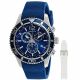 BR SLV CASE,NAVY DIAL,CHRONO,