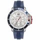 SS CASE SILVER DIAL NAVY SILICON STRAP