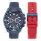 Reloj Adicional Pulso Rojo Nautica