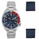 SS CASE BRACELET NAVY DIAL   NAVY NYLON STRAP