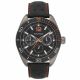 IPGUN BLACK TR BLACK DIAL BLACK CALF LEATHER STRAP