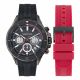 Reloj Adicional Pulso Rojo Nautica