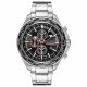 SS CASE BRACELET BLACK TOP RING BLACK DIAL