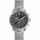 SS CASE BLACK TR BLACK DIAL SS BRACELET