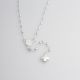 Rosario largo de 3mm Con Virgen Milagrosa Y Cruz De Equilibrio