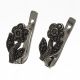 Aretes con Marquesitas  Rodio