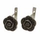 Aretes con Marquesitas  Rodio