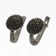 Aretes con Marquesitas Rodio