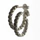 Aretes con Marquesitas Rodio