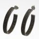 Aretes con Marquesitas  Rodio
