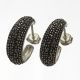 Aretes con Marquesitas Rodio