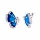 Aretes De Mariposa Esmaltados