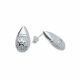 Aretes De Gota Con Piedras