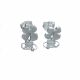 Aretes De Flor Esmaltados