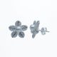 Aretes De Flor con Perlas