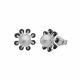 Aretes De Flor con Perlas