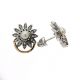 Aretes De Oro Plata