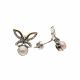 Aretes De Oro Plata
