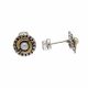 Aretes De Oro Plata