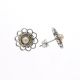 Aretes De Oro Plata