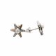 Aretes De Oro Plata