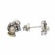 Aretes De Oro Plata