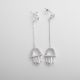 Aretes De Manito Hamsa