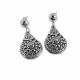 Aretes De Flor de Electroformatura