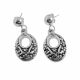 Aretes Ovalados de Electroformatura