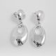Aretes Ovalados de Electroformatura