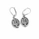 Aretes De Árbol De La Vida de Electroformatura