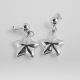 Aretes De Estrella de Electroformatura
