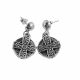Aretes De Cruz de Electroformatura