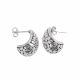 Aretes Ovalados de Electroformatura