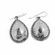 Aretes Ovalados de Electroformatura