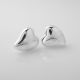 Aretes De Corazón de Electroformatura