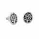 Aretes De Árbol De La Vida de Electroformatura