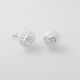 Aretes Topitos De Corazón de Electroformatura
