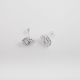 Aretes Topito De Nudos de Electroformatura