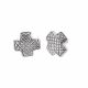 Aretes De Cruz de Electroformatura