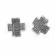 Aretes De Cruz de Electroformatura
