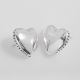 Aretes De Corazón de Electroformatura