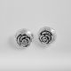 Aretes De Flor de Electroformatura