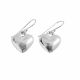 Aretes De Corazón de Electroformatura