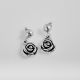 Aretes De Flor de Electroformatura